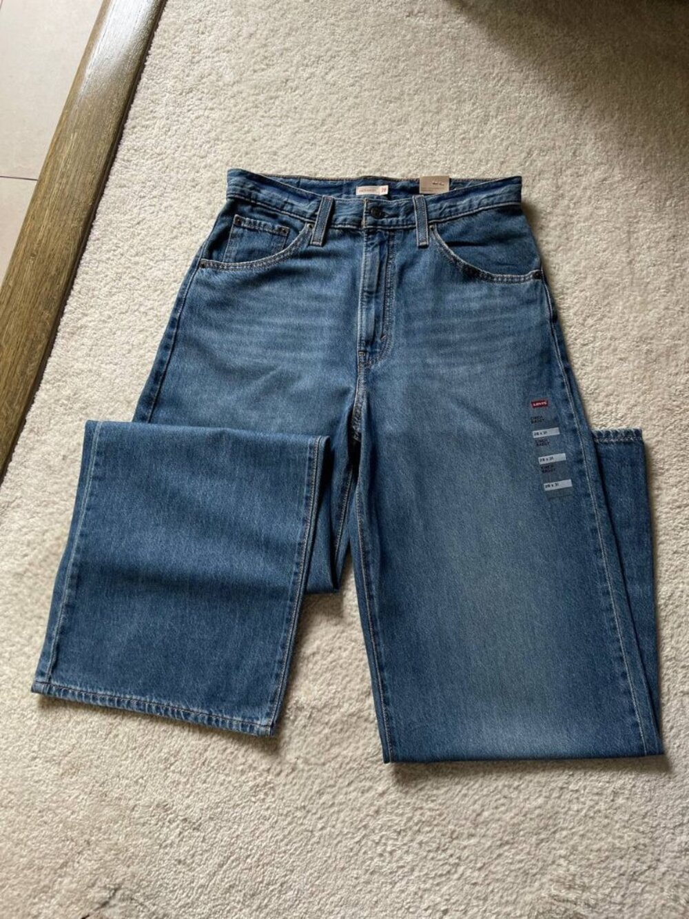 NWT Levi's Cinch Baggy High Rise Women's Jeans Size 28/31